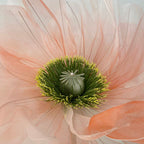 Übergroße Riesenblumen Deko, 13 Organza Blüten, Pastellfarben, Frühlings Party Dekoration, 1,2-1,9m