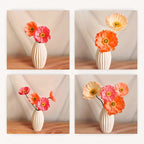 Krepppapier Islandmohn Blumenstrauß, handgefertigt