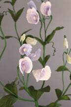 Krepppapier Wicke Pflanzenskulptur, Terrakotta Topf, Gartendeko, 62 cm