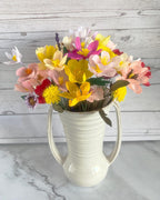 Papier-Wildblumen, 6er-Pack, 30 cm, handgefertigt