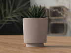 Selbstbewässernder Blumentopf mit Tropfbehälter, 80 mm Öffnung
