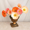 Krepppapier Islandmohn Blumenstrauß, handgefertigt