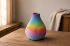 Japandi Vase Kugelform 3D-Druck PLA Moderne Minimalistische Blumenvase Skandinavische Deko 100-240mm